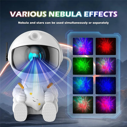 Premium Astronaut Galaxy Star projector